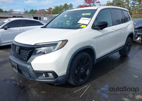2019 Honda Passport Sport from USA, damaged, VIN 5FNYF8H2XKB017818